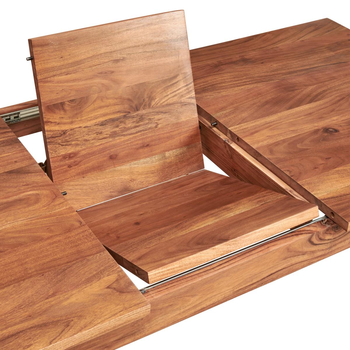 STÓŁ DO JADALNI MALACCA - kolor naturalny, Modern, drewno (160/90/76cm) - MID.YOU