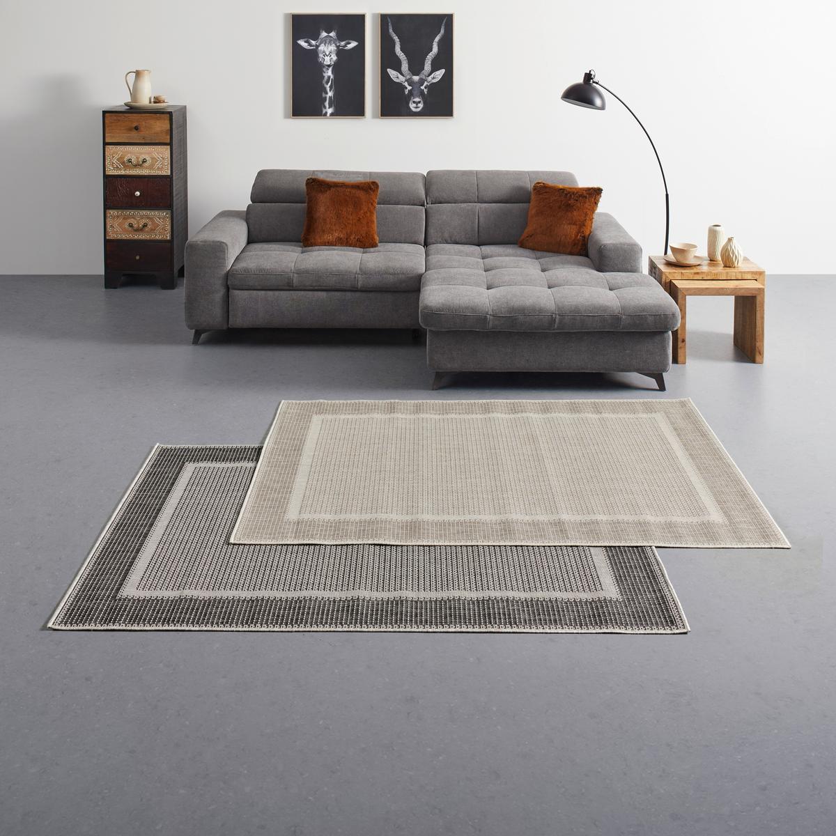 Ravno Tkana Preproga Country 3 - bež, Konvencionalno, tekstil (200/250cm) - Modern Living