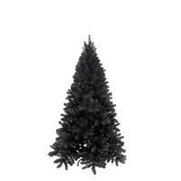 Weihnachtsbaum Tuscan Schwarz - Schwarz, MODERN, Kunststoff (109/185cm) - Mömax