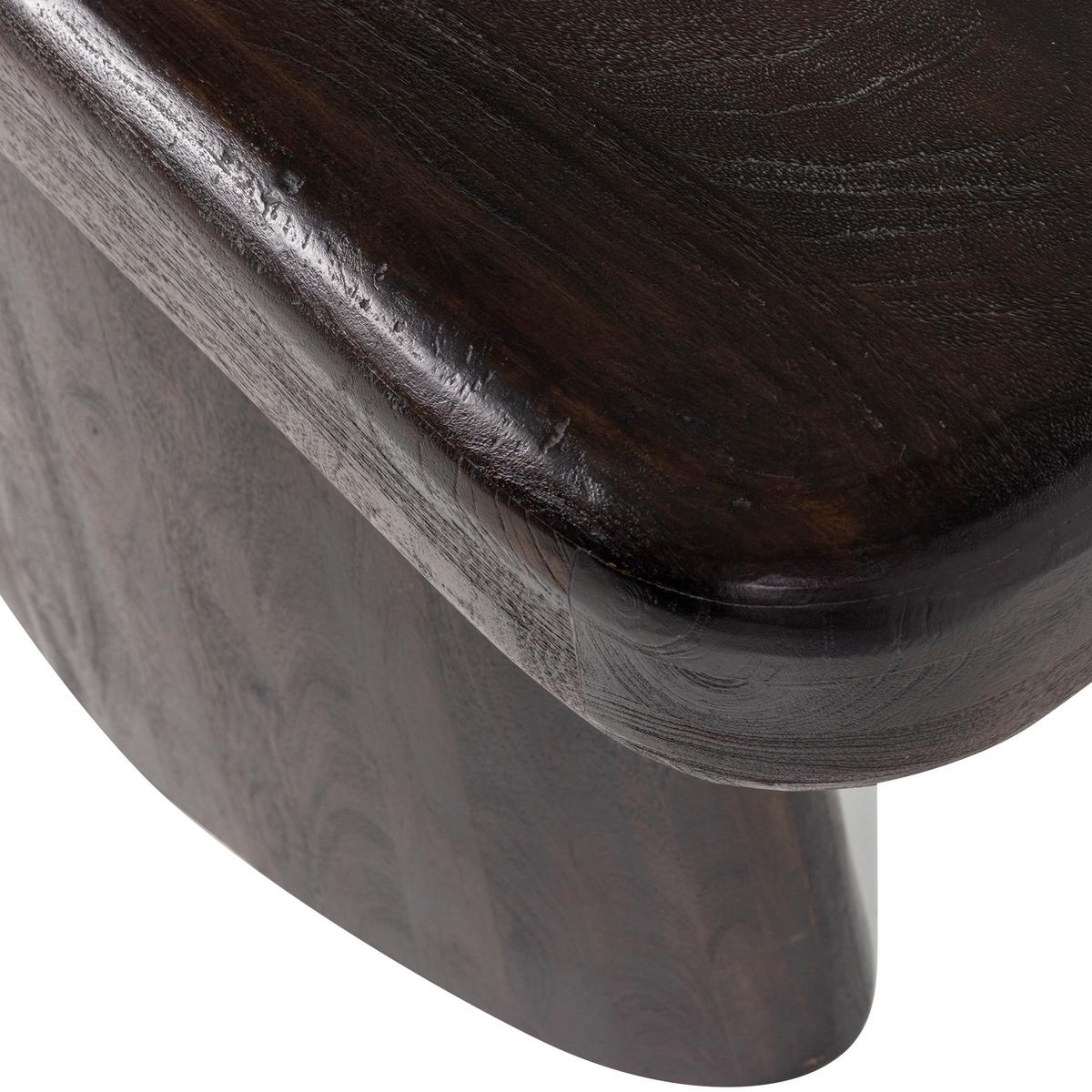 Beistelltisch Amco Schwarz - Schwarz, Design, Holz (120/40/76cm) - Livetastic