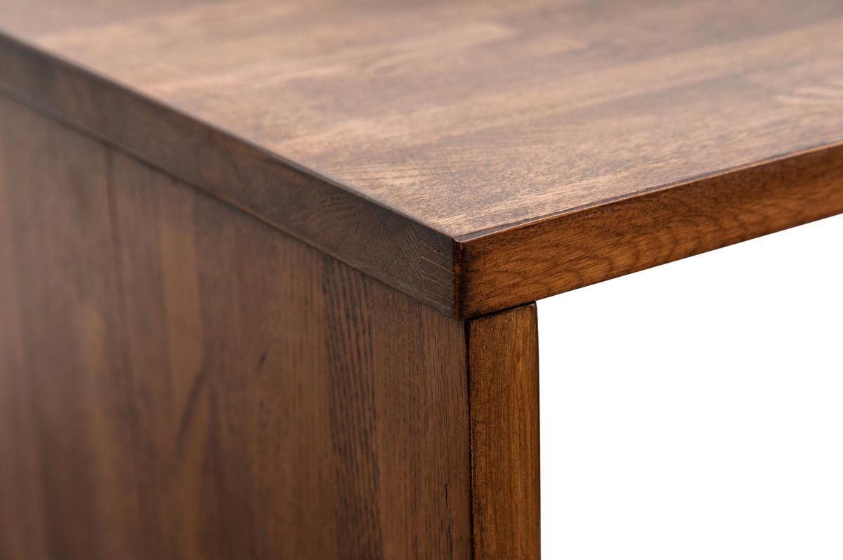 STOLIK KAWOWY CHANI - kolor orzecha włoskiego, Konventionell, drewno (110/46/60cm) - MID.YOU