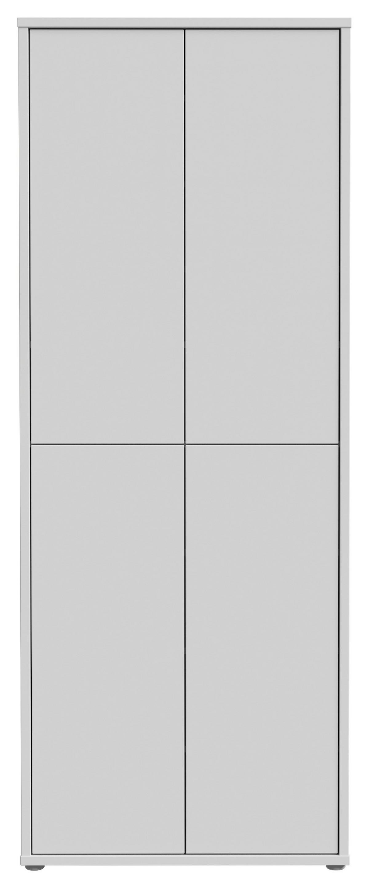 Ormar Za Cipele Alice Springs - siva/svijetlo siva, Basics, drvni materijal/plastika (75/192/35cm) - Modern Living