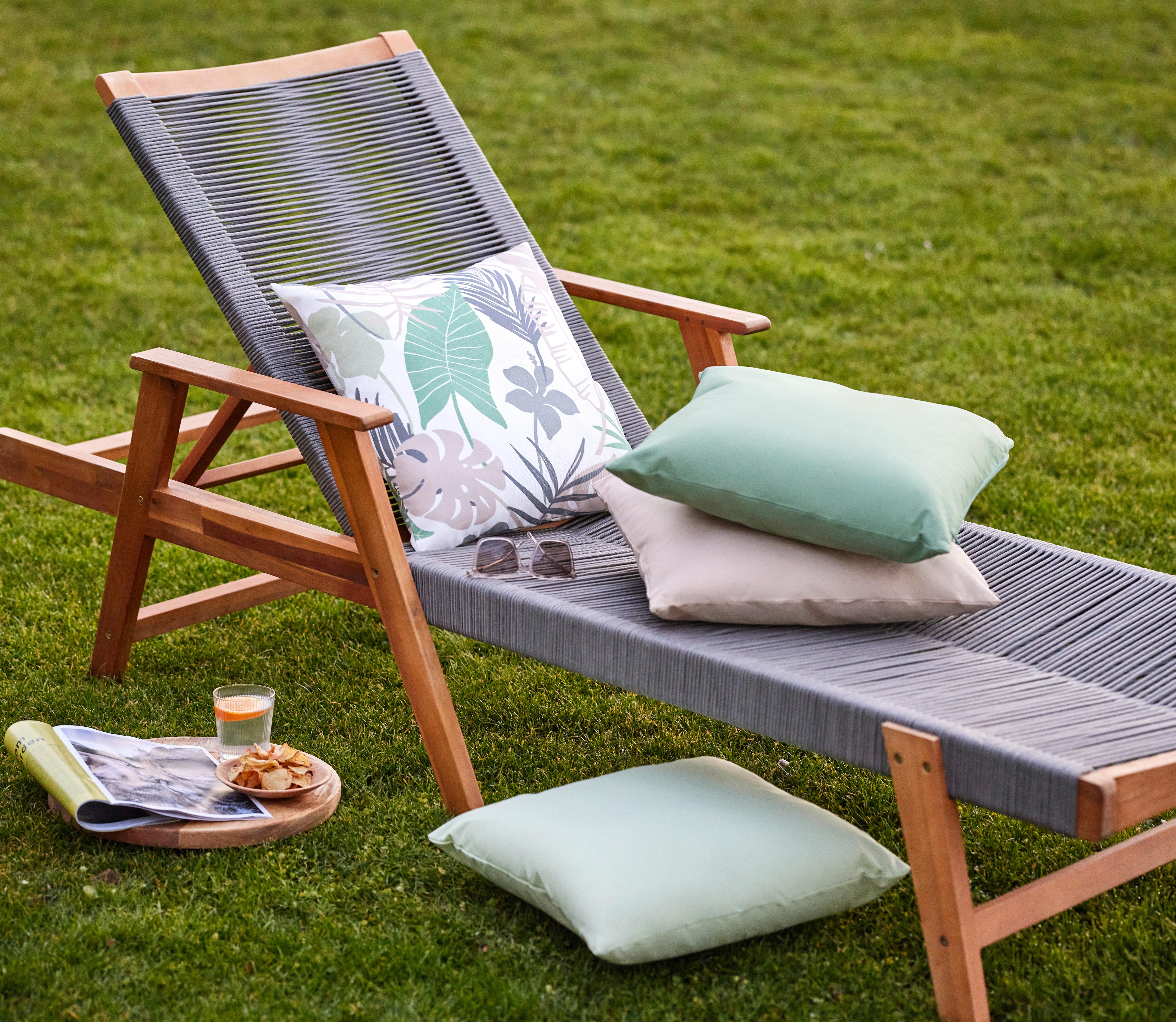 Outdoor-Kissen Dodo Beige ca. 45x45cm - Beige, Konventionell, Textil (45/45cm) - Mömax
