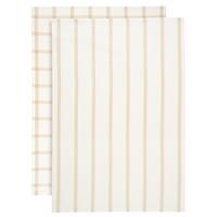 Set prosoape de vase 2/1 Emma - alb/bej, Konventionell, textil (50/70cm) - Mömax