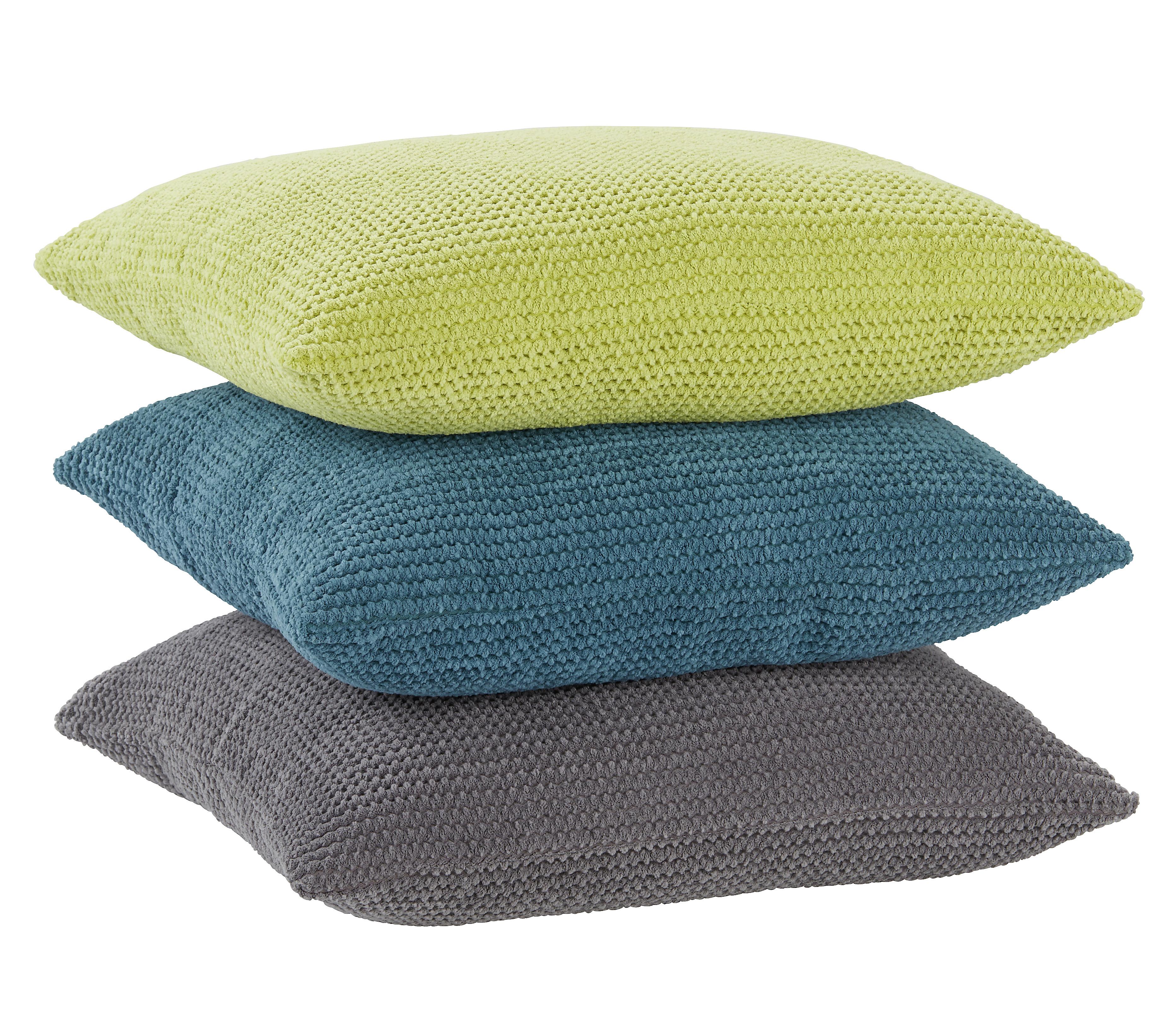 Párnahuzat Maxima 50/50 - sötétszürke, Konventionell, textil (50/50cm) - Premium Living