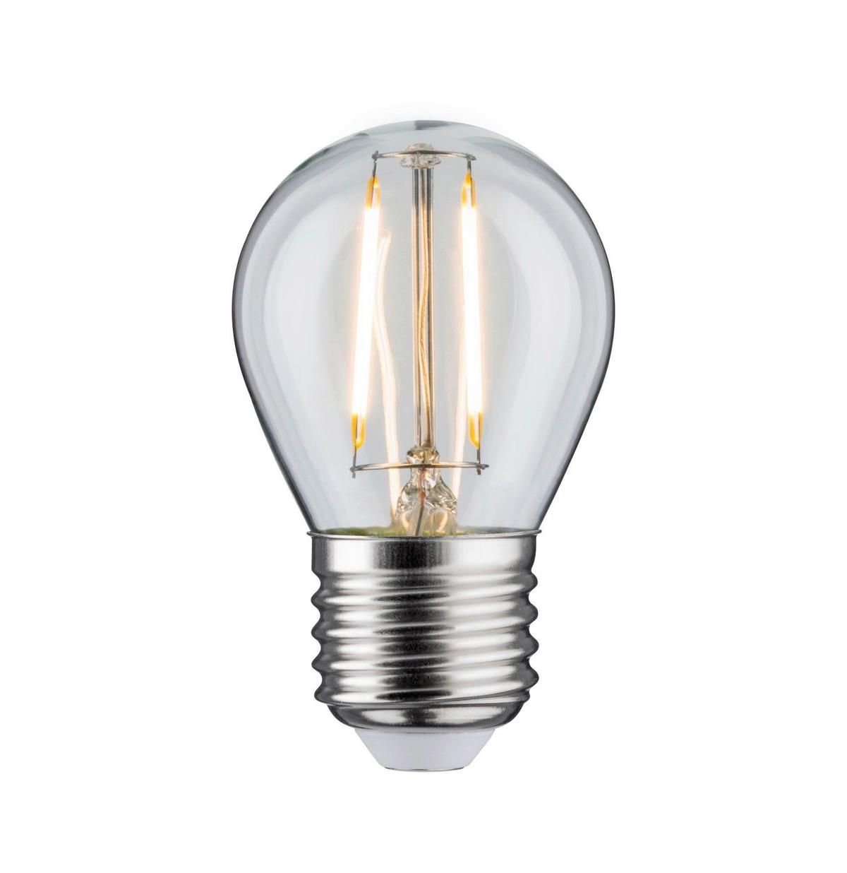 LED-Leuchtmittel 28691 max. 2,6 Watt - Klar, Basics, Glas (4,5/7,2cm) - Paulmann