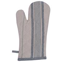 Ofenhandschuh Henry Beige/Salbeigrün - Salbeigrün/Beige, MODERN, Textil (18/32cm) - Modern Living