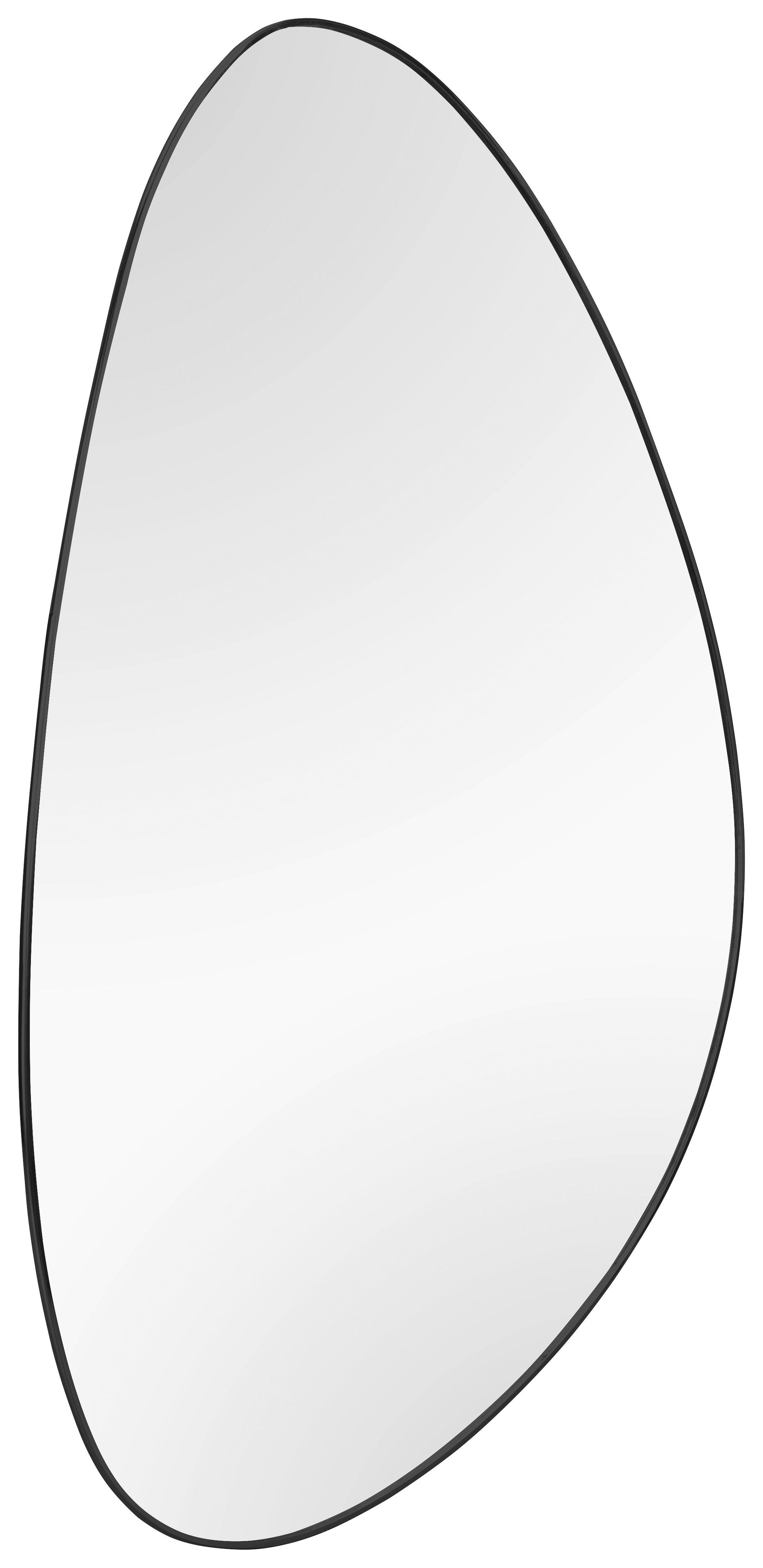 Wandspiegel in Schwarz - Schwarz, Modern, Glas/Metall (40/60cm) - Mömax