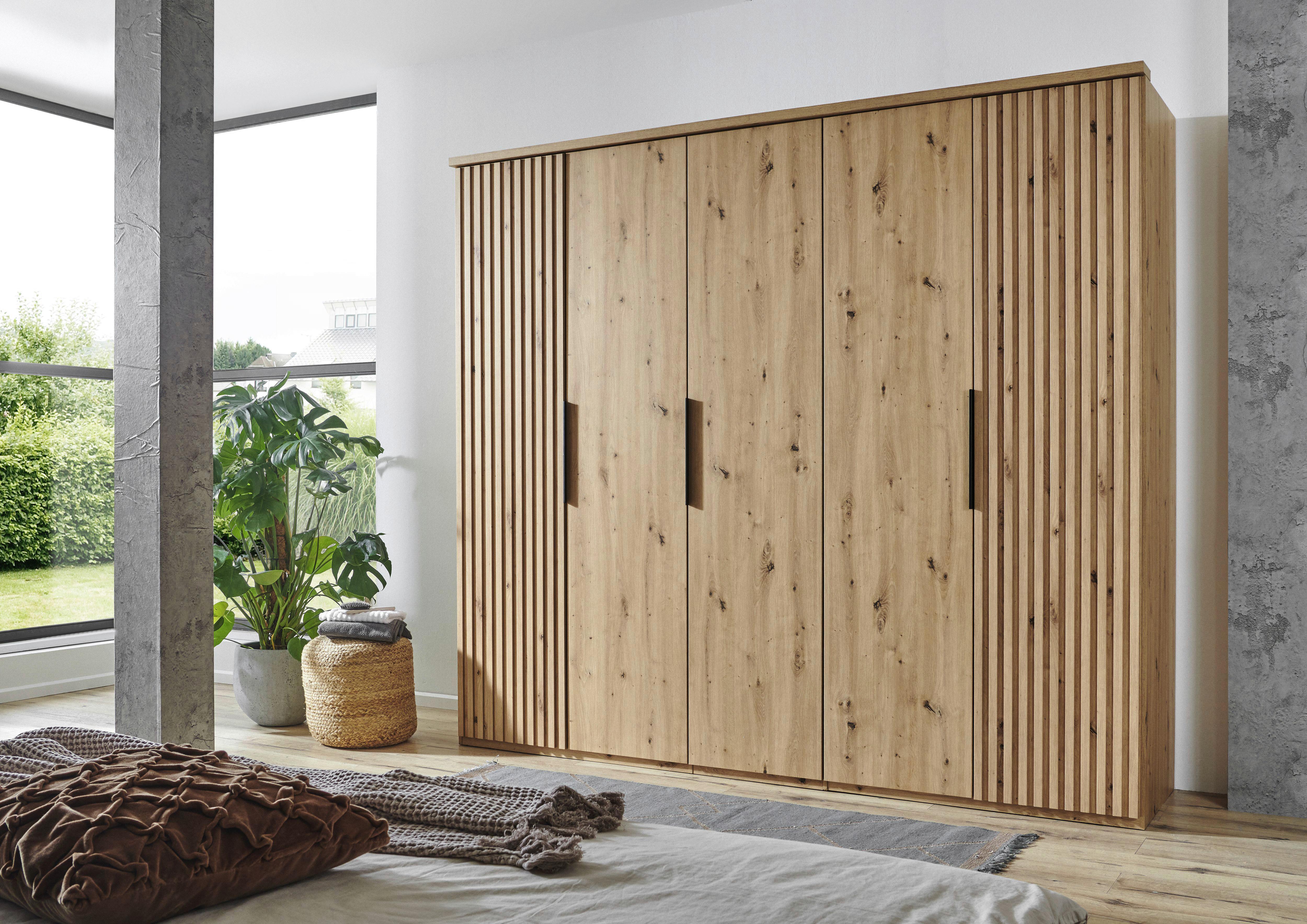 DULAP USI ROTATIVE ANDORRA - stejar Artisan, Modern, material pe bază de lemn (250/216/58cm) - Modern Living