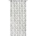 Készfüggöny Curve - szürke, konvencionális, textil (140/245cm) - MÖMAX modern living