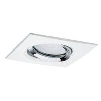 LED-Deckenleuchte Nova Premium in Weiß/Chromfarben max. 35 W - Chromfarben/Weiß, Basics, Metall (9,3cm) - Paulmann