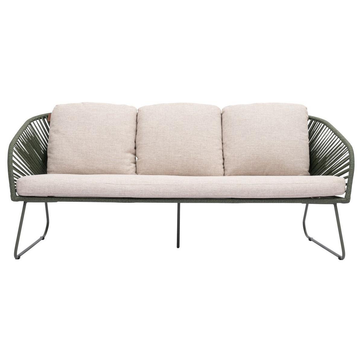 Vrtni Set Belano - zelena/bež-smeđa, Basics, metal (290,4/170/73,6cm)