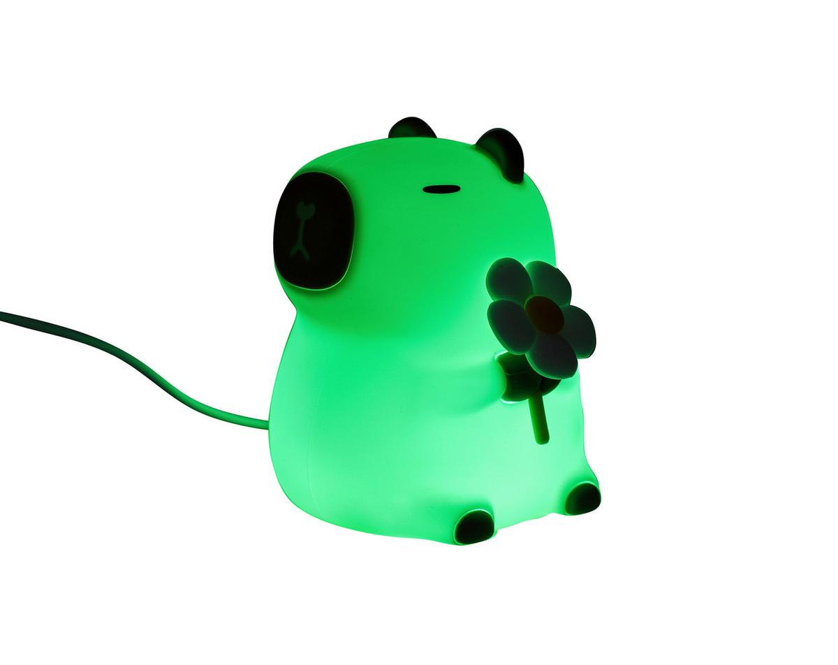 Nachtlicht Capybara Creme max. 2,5 Watt - Creme, MODERN, Kunststoff (9,2/11,1/9,1cm) - Mömax