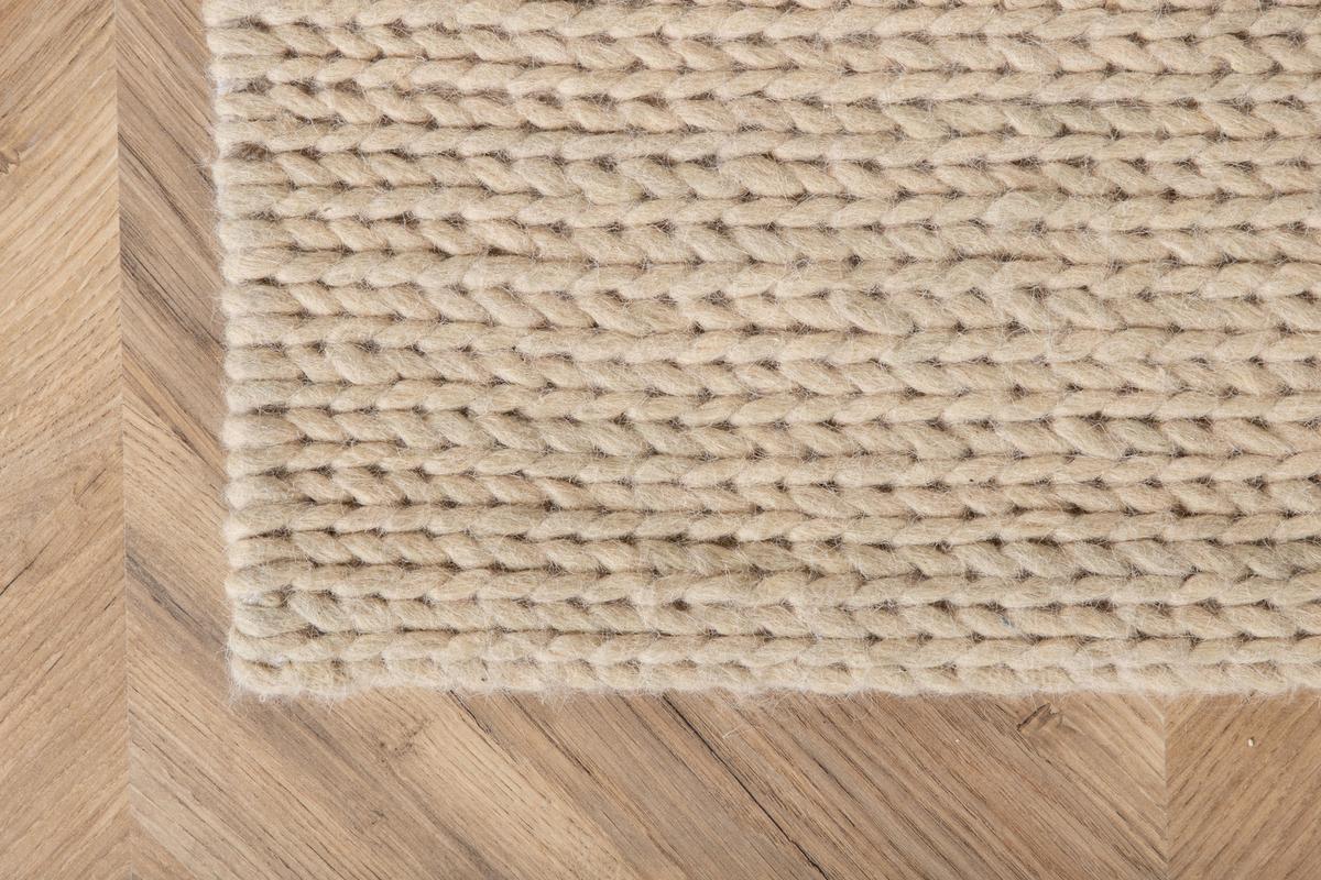 FLACHWEBETEPPICH MARTA - Weiß, LIFESTYLE, Textil (160/230cm) - P & B