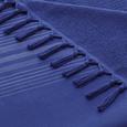 2-in-1 XL Badetuch mit Frottierseite - Dunkelblau, MODERN, Textil (100/200cm) - MÖMAX modern living
