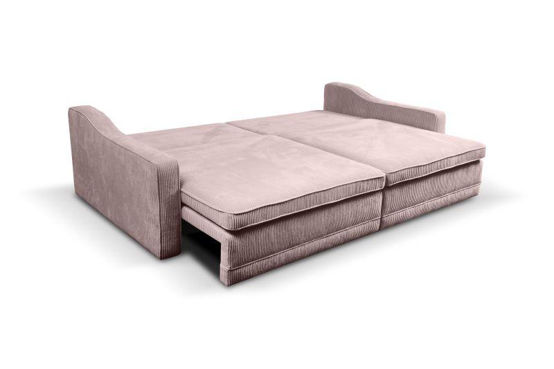 Canapea Bigsofa EVORA - grej, Modern, textil (276/71-92/137cm) - Modern Living