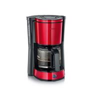 FILTERKAFFEEMASCHINE MARY - Rot/Schwarz, Glas/Kunststoff (29/23/34cm) - Severin