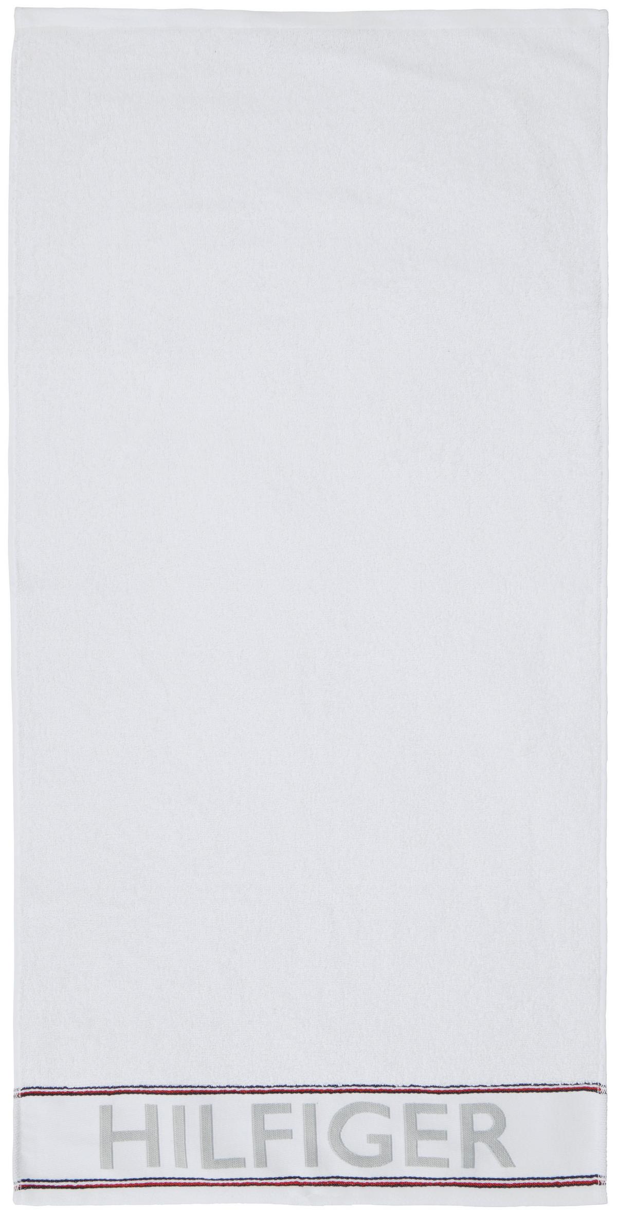 ZESTAW RĘCZNIKÓW FROTTE DEGREE WHITE - biały, Basics, tkanina - Tommy Hilfiger