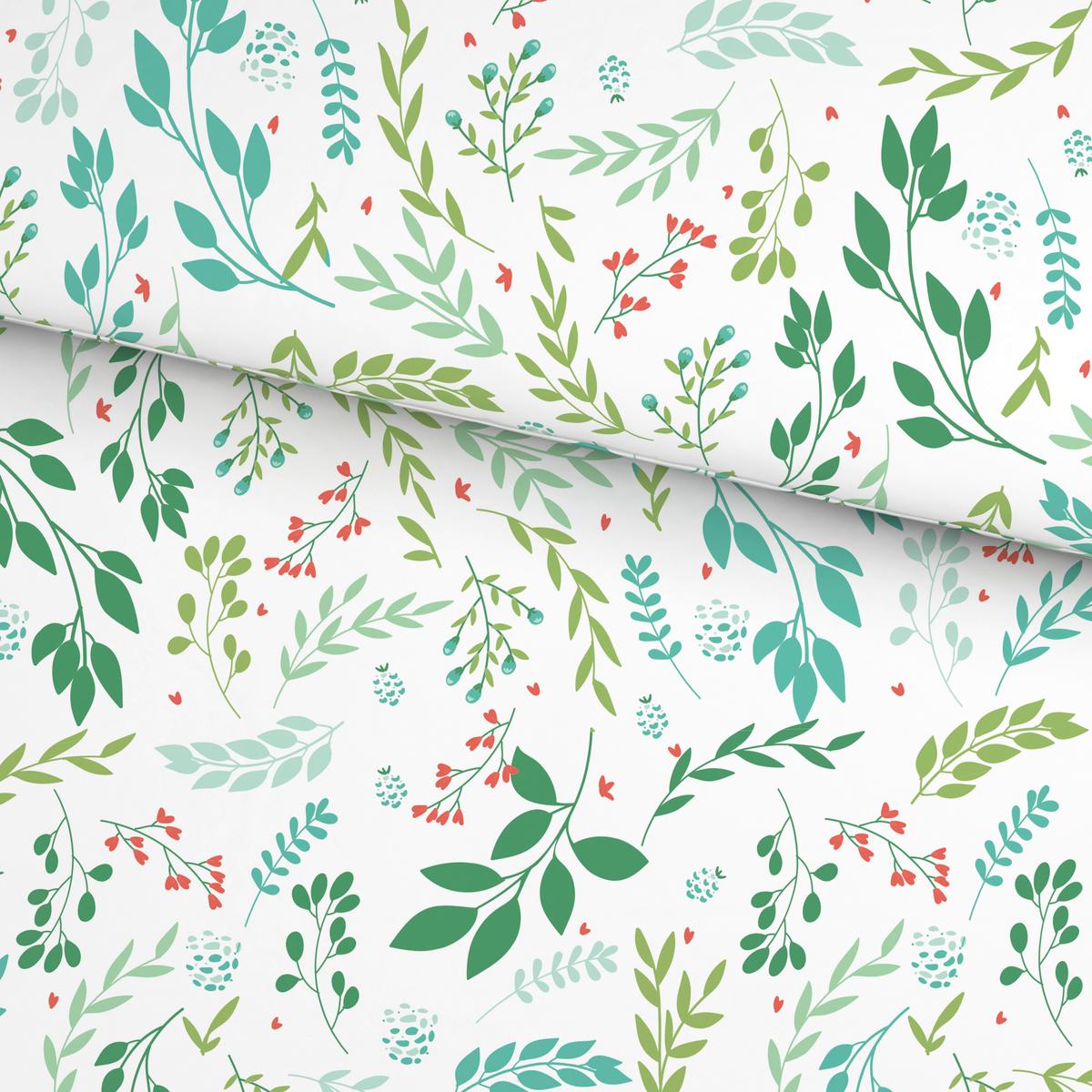 Posteljnina Herbs Xxl - zelena, tekstil (200/200cm) - Mömax