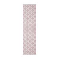 Läufer Monroe 100 Rosa - Rosa, Konventionell, Textil (80/150cm) - Kayoom
