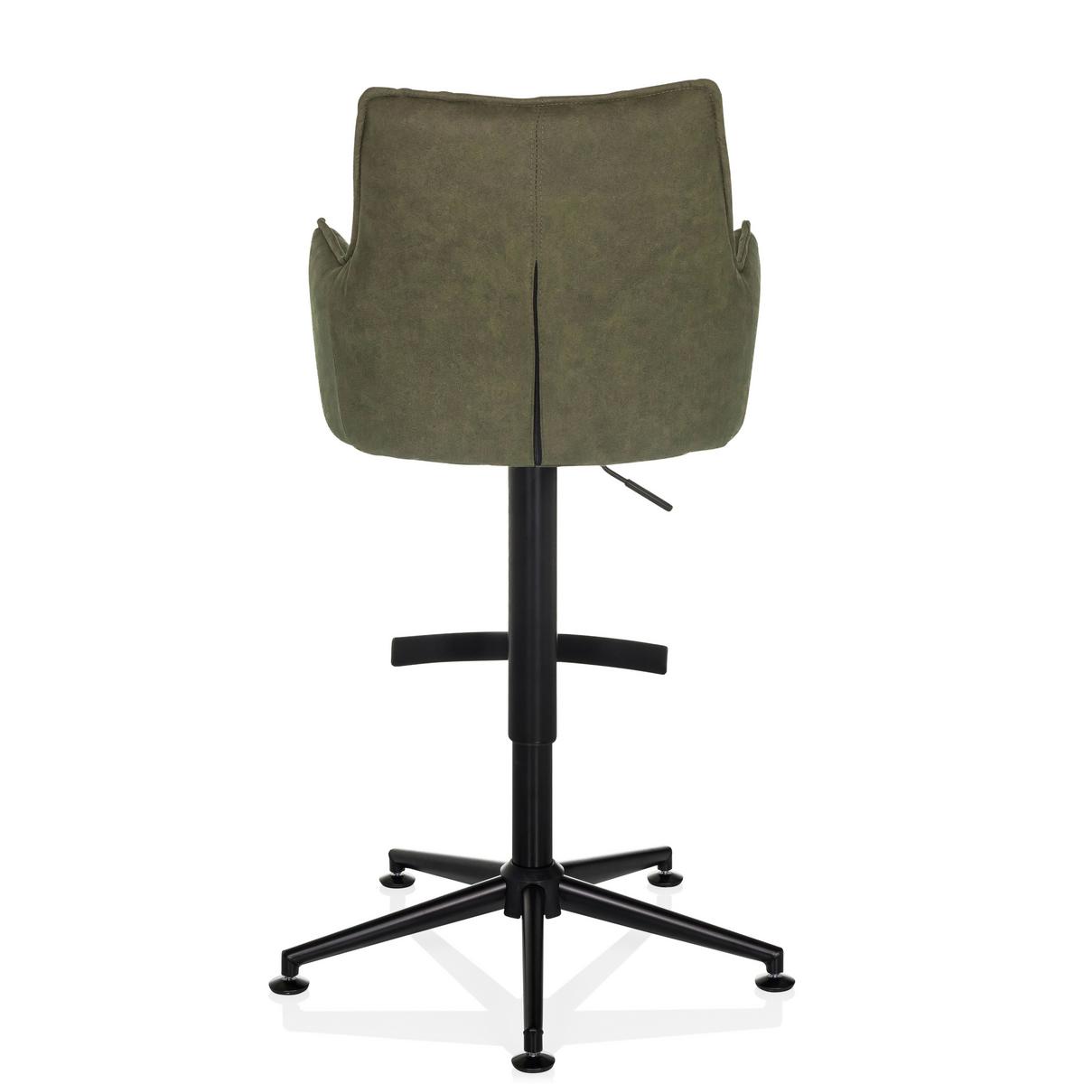 Barski Stol Solao Life High, Zelena - črna/zelena, Moderno, kovina/umetna masa (55/93/56cm) - MID.YOU