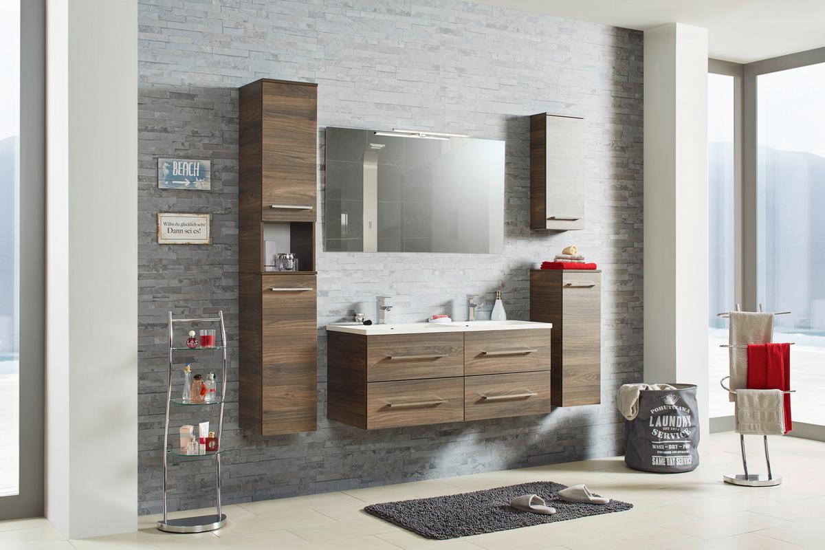 Wäschetonne Laundry 5 in Grau - Weiß/Grau, LIFESTYLE, Textil (42/54cm) - Mömax