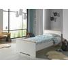 BETT London 90x200 cm Weiß - Weiß, MODERN, Holzwerkstoff (90/200cm) - MID.YOU