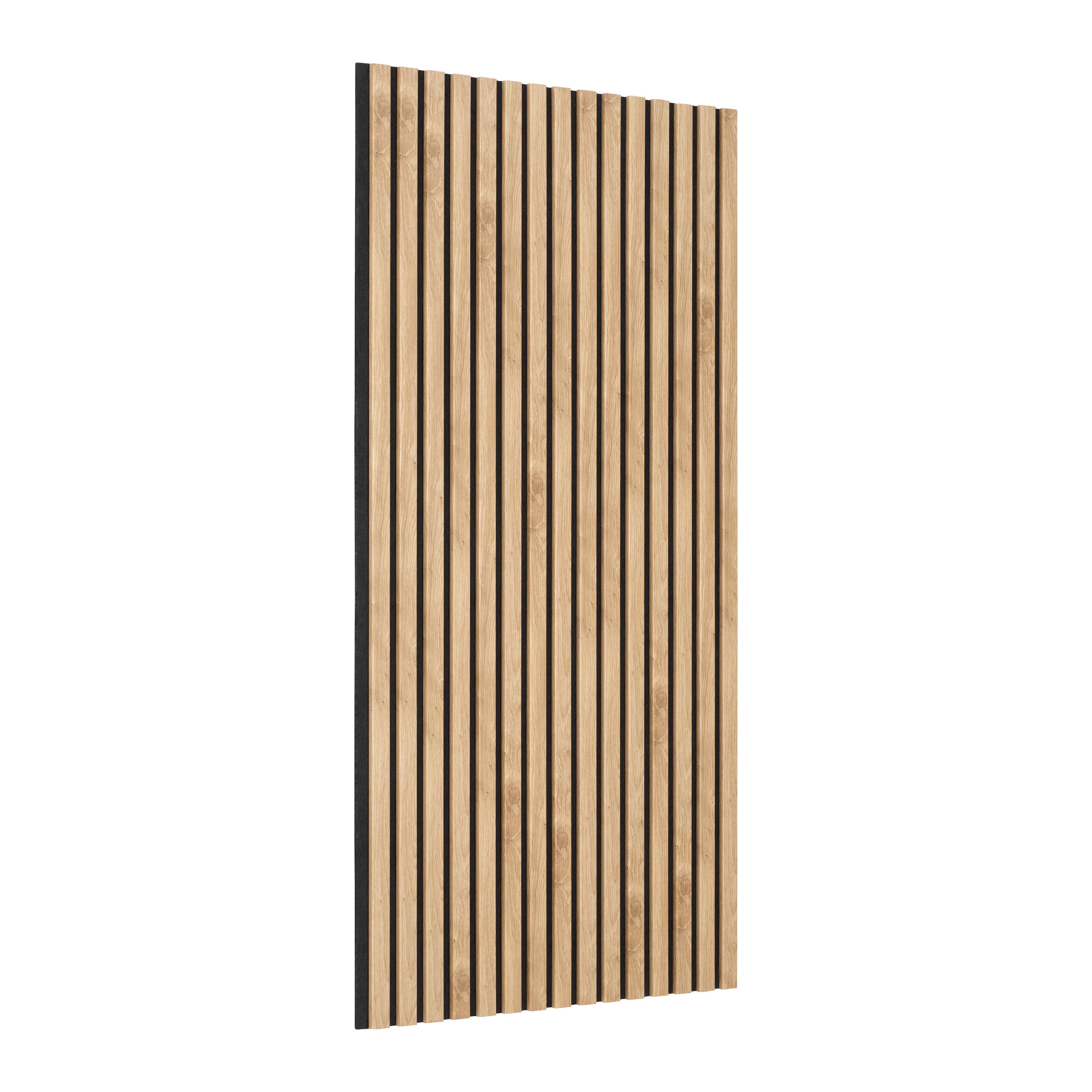 AKUSTIKPANEL LUCIA 2ER-SET -SB- - ekfärgad, Modern, trämaterial/textil (60/120/1,5cm) - Mömax