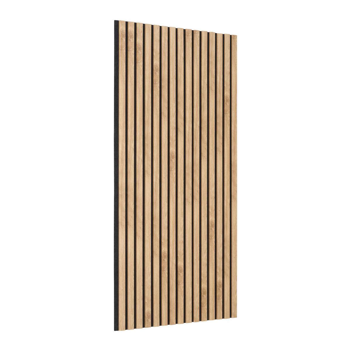 Akustikpaneel Lucia Eichefarben - Eichefarben, MODERN, Holzwerkstoff/Textil (60/120/1,5cm) - Mömax
