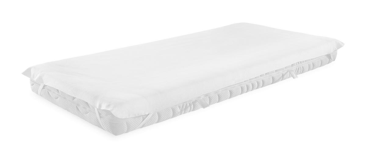 Protecție saltea impermeabilă Xaver - alb, plastic/textil (90/200cm) - Modern Living