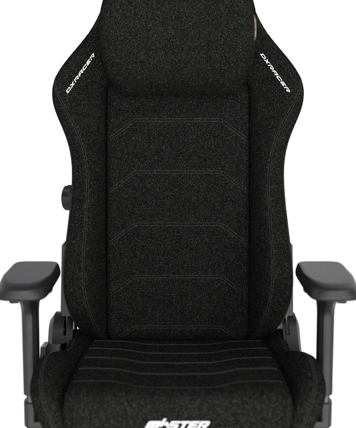 Gamingstuhl Master Schwarz - Schwarz, KONVENTIONELL, Textil/Metall (70/133/70cm) - Dxracer