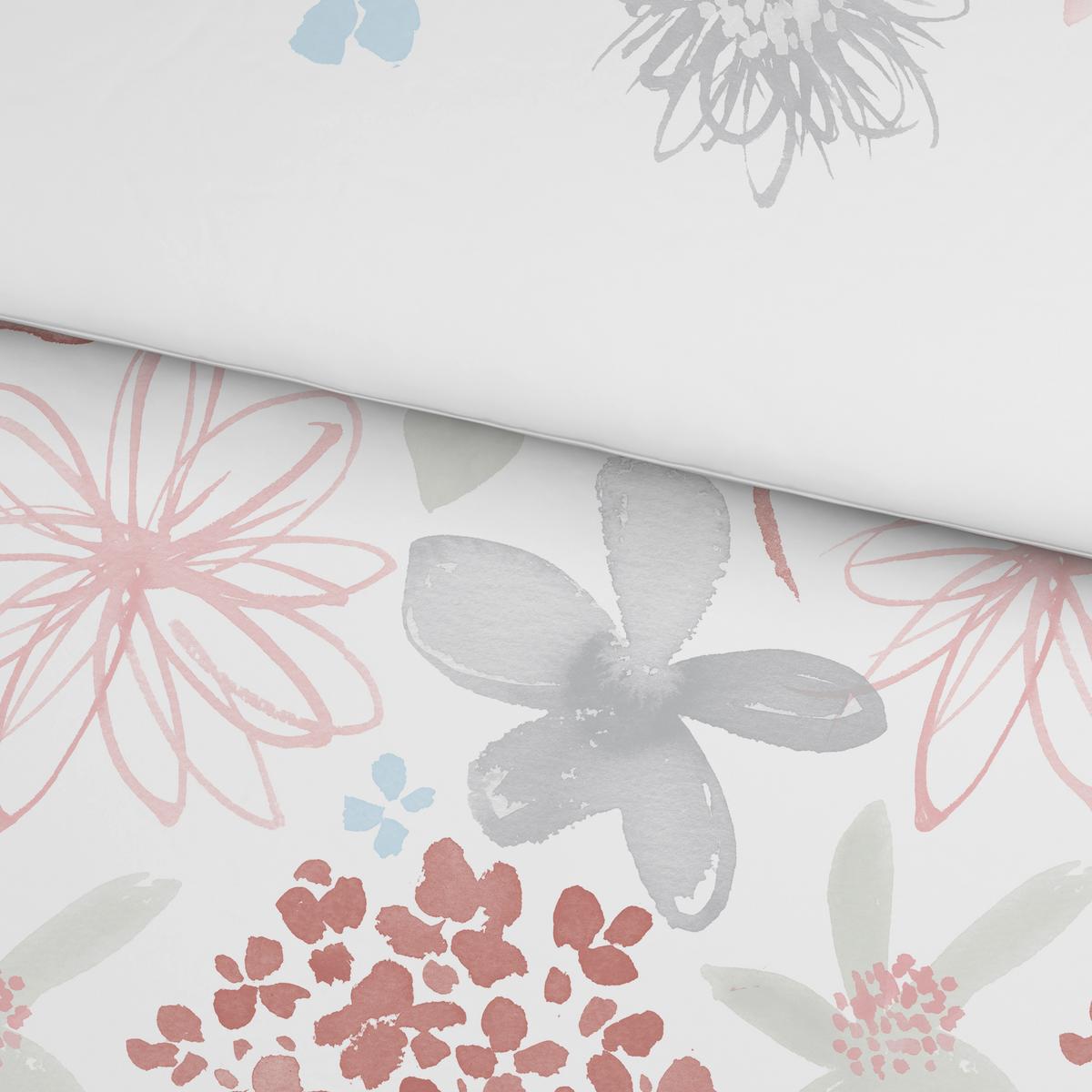 Ágyneműhuzat-garnitúra Gundi - rózsaszín/fehér, Konventionell, textil (140/200cm) - Mömax