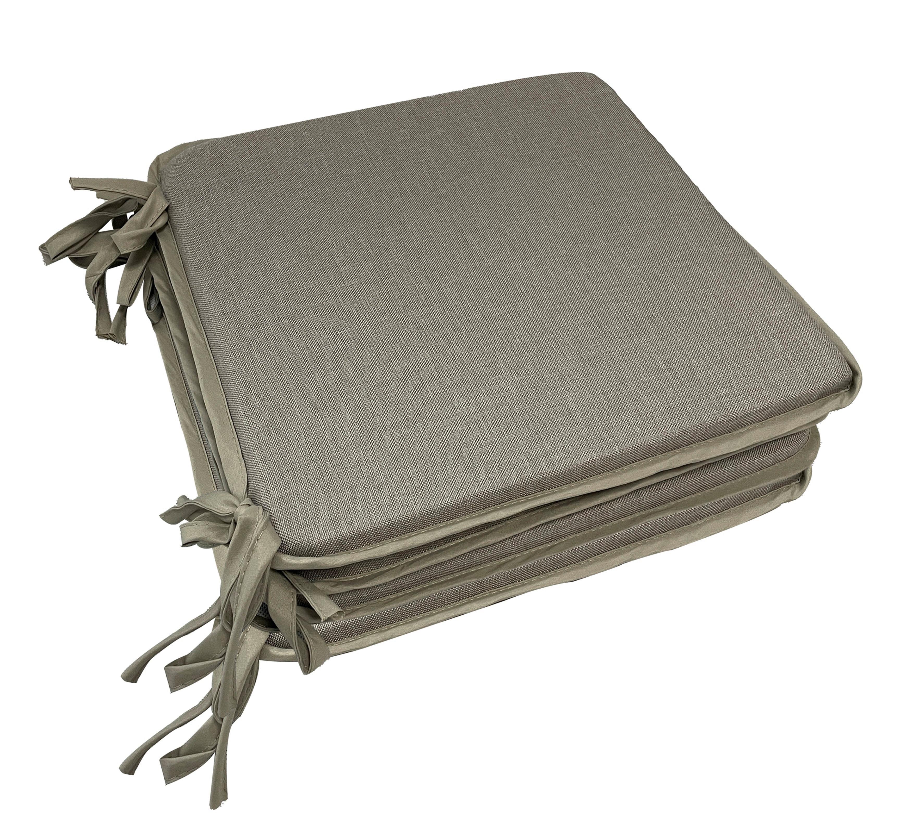 Ülőpárna Keder 36/36 - taupe, Basics, textil (36/36cm)