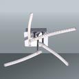LED-Deckenleuchte Simon, max. 4x3 Watt - Chromfarben, KONVENTIONELL, Kunststoff/Metall (63cm) LED-Deckenleuchte Simon, max. 4x3 Watt - Chromfarben, KONVENTIONELL, Kunststoff/Metall (63cm)