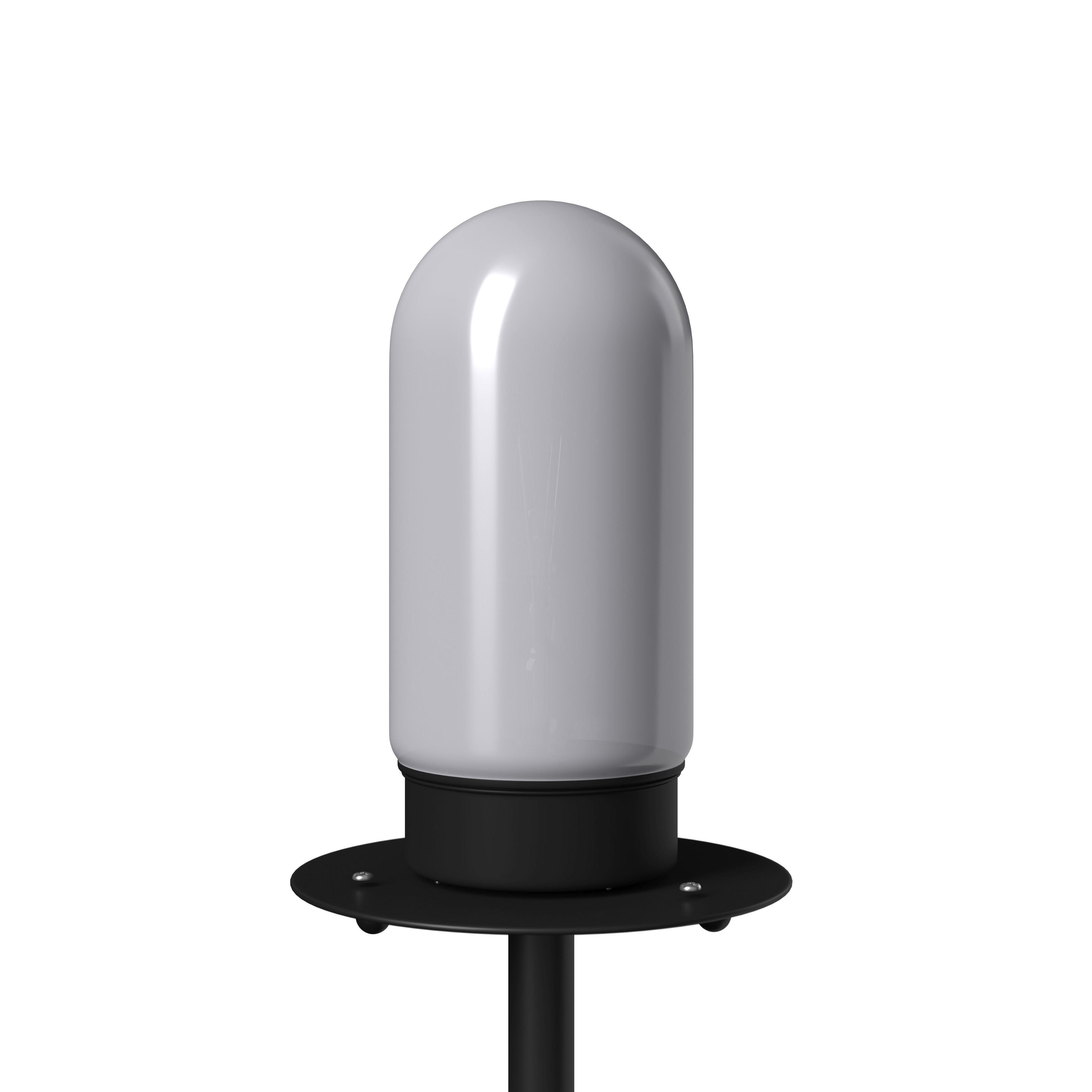 GOLVLAMPA IVO - beige/svart, Modern, metall/plast (35/158cm) - Bessagi Garden