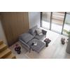 2-SITS SOFFA CAPE TOWN - mörkgrå/svart, Modern, metall/trä (200/98/93cm) - Mömax
