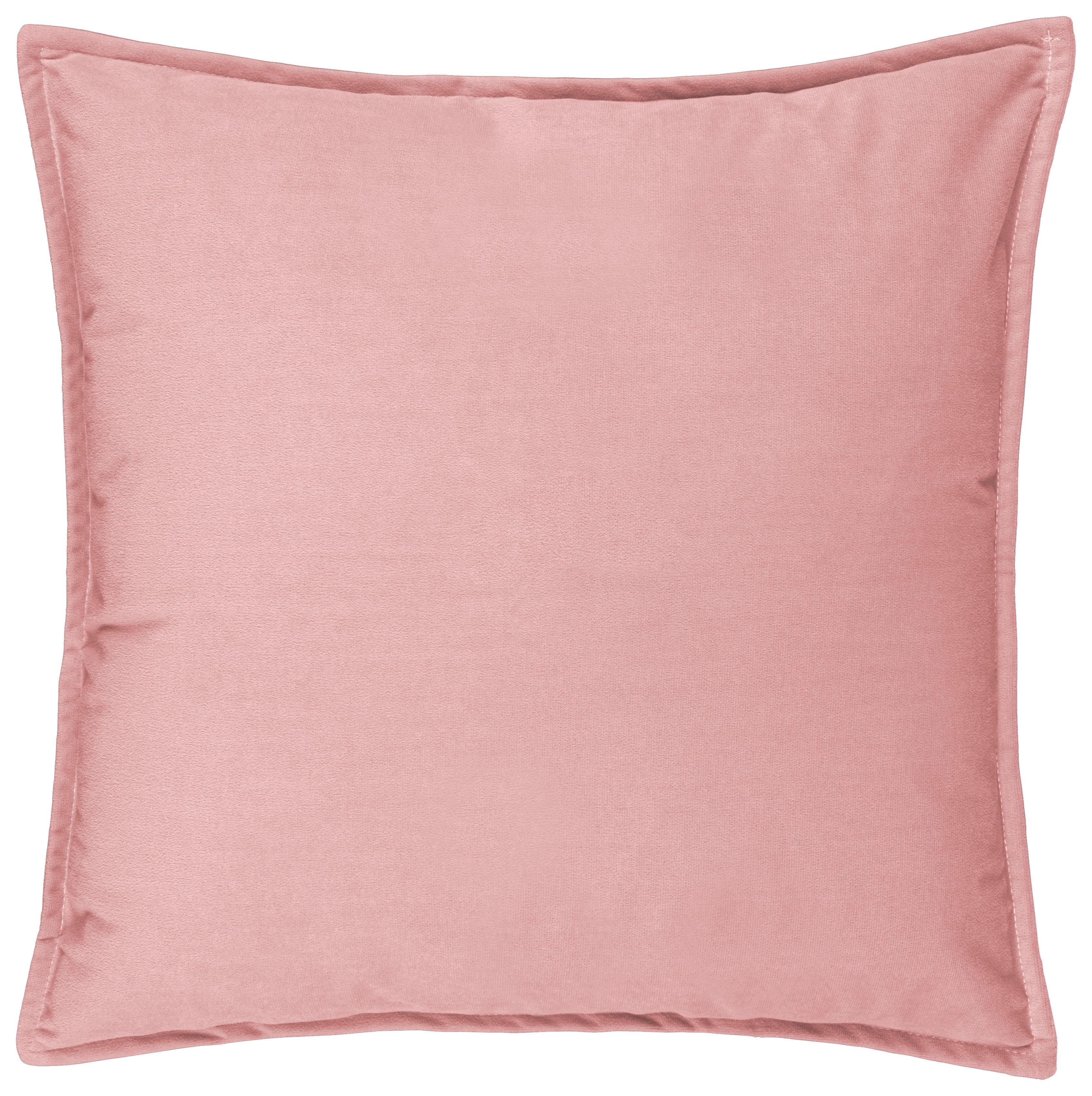 Kissenbezug Pandora Hellrosa ca. 40x40cm - Hellrosa, Textil (40/40cm)