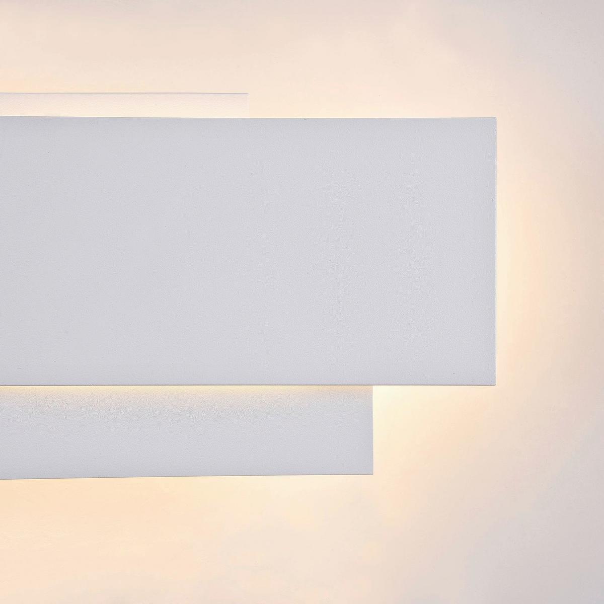 Wandleuchte Trame Weiß max. 12 Watt - Weiß, Trend, Metall (5,5/12,5/26cm) - MAYTONI