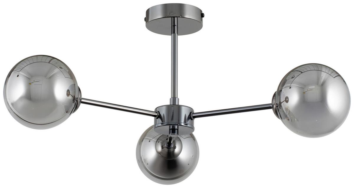 LAMPA SUFITOWA PATRICE - brązowy, Trend, metal/szkło (62/25cm) - Novel