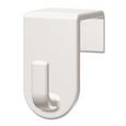 Haken in Weiß aus Kunststoff - Weiß, Kunststoff (2/3,5/2cm) - MÖMAX modern living