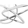 LED-HÄNGLAMPA LENORE - kromfärg, Modern, metall/plast (60/120cm) - Premium Living