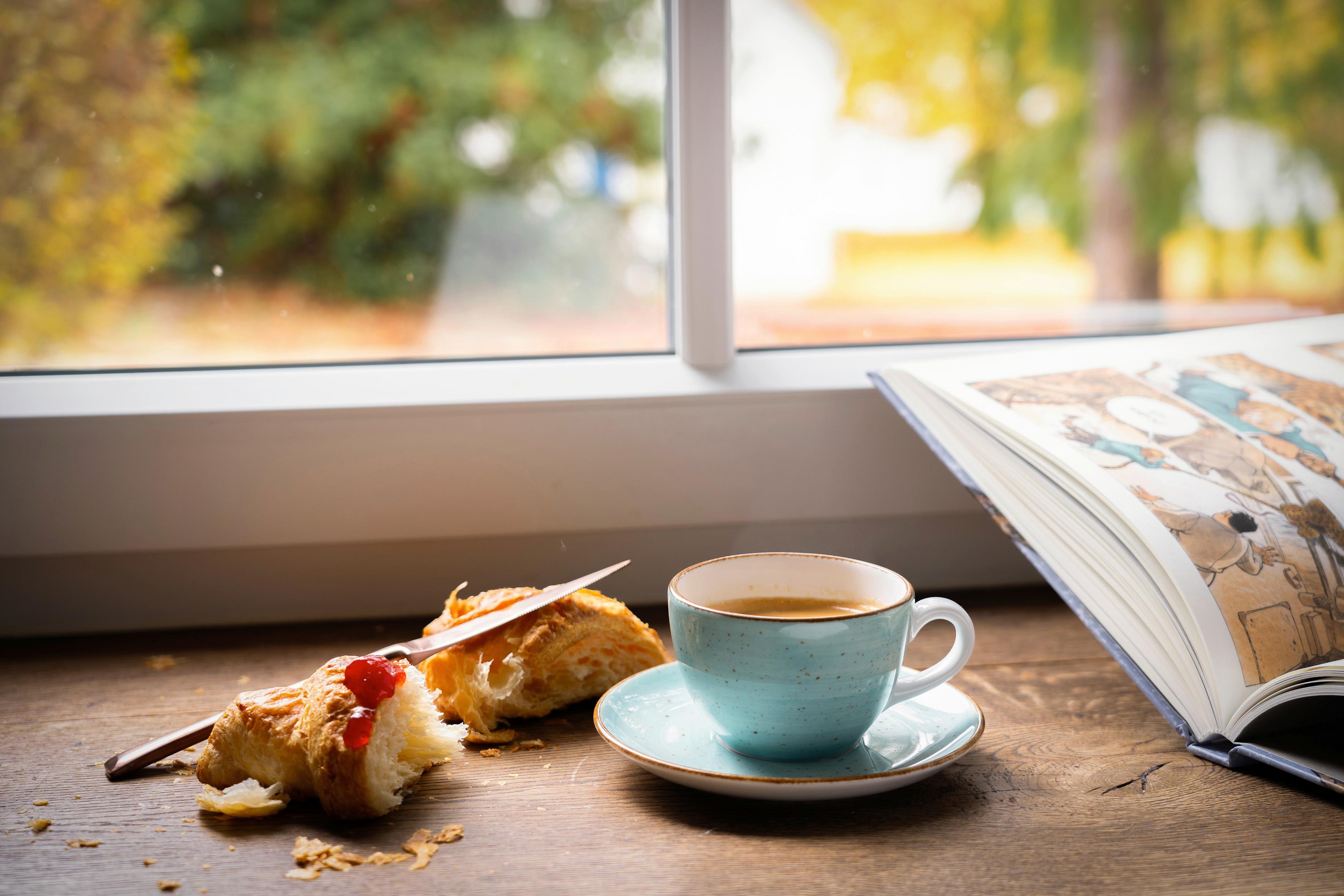 Kavni Servis Vintage Nature Aqua, 8-Delni - turkizna/bela, Basics, keramika - Creatable