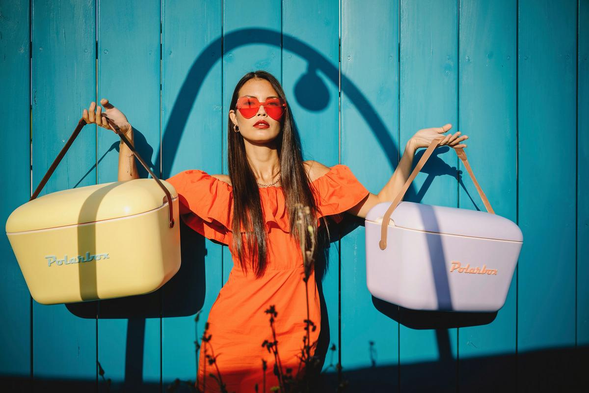 Kühltasche Polarbox Flieder, 20 Liter - Flieder, MODERN, Kunststoff (45,1/20,7/30,6cm) - Polarbox