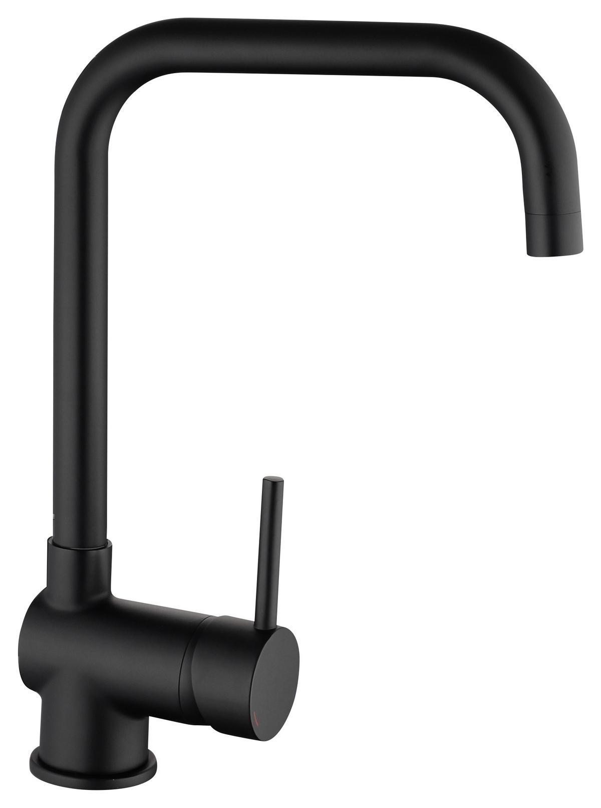 Küchenarmatur NI182GABL - Schwarz, Trend, Metall (5,5/33,0/23,0cm) - Schütte