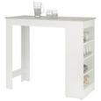 Bar Grau/Weiß - Weiß/Grau, MODERN, Holzwerkstoff (115/103/50cm) Bar Grau/Weiß - Weiß/Grau, MODERN, Holzwerkstoff (115/103/50cm)