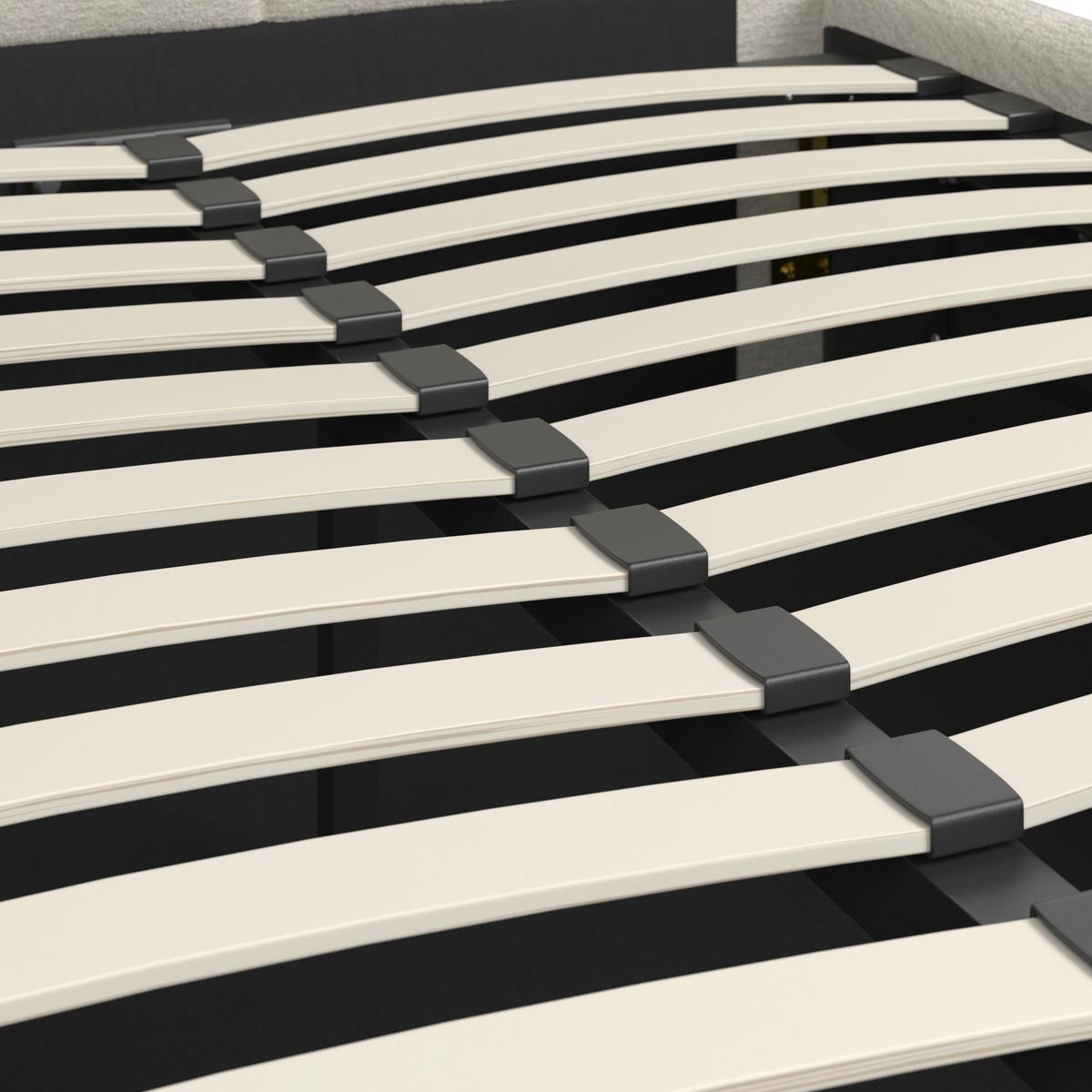 PAT TAPIțAT KAIA - bej/culoare natur, Modern, lemn/metal (180/200cm) - Bessagi Home