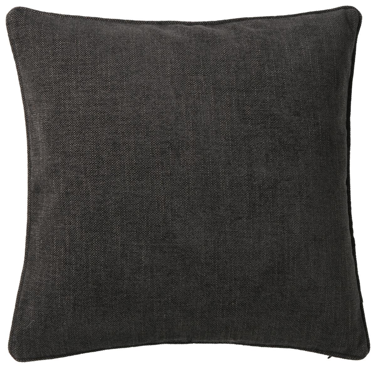 Párnahuzat Mary 48/48cm - sötétszürke, Modern, textil (48/48cm) - Mary's