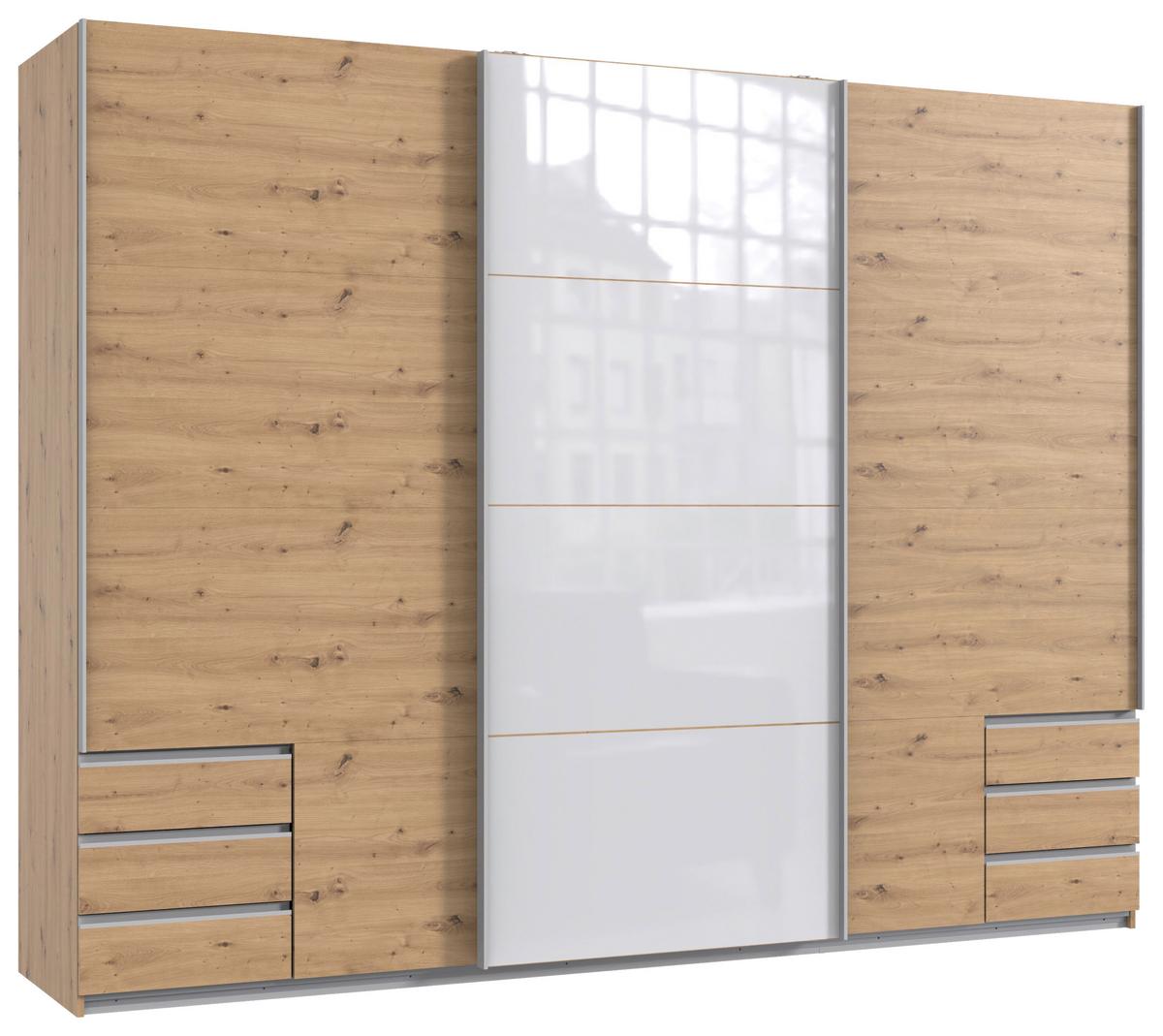 Omara Z Drsnimi Vrati Valencia - Moderno (270/208/65cm)