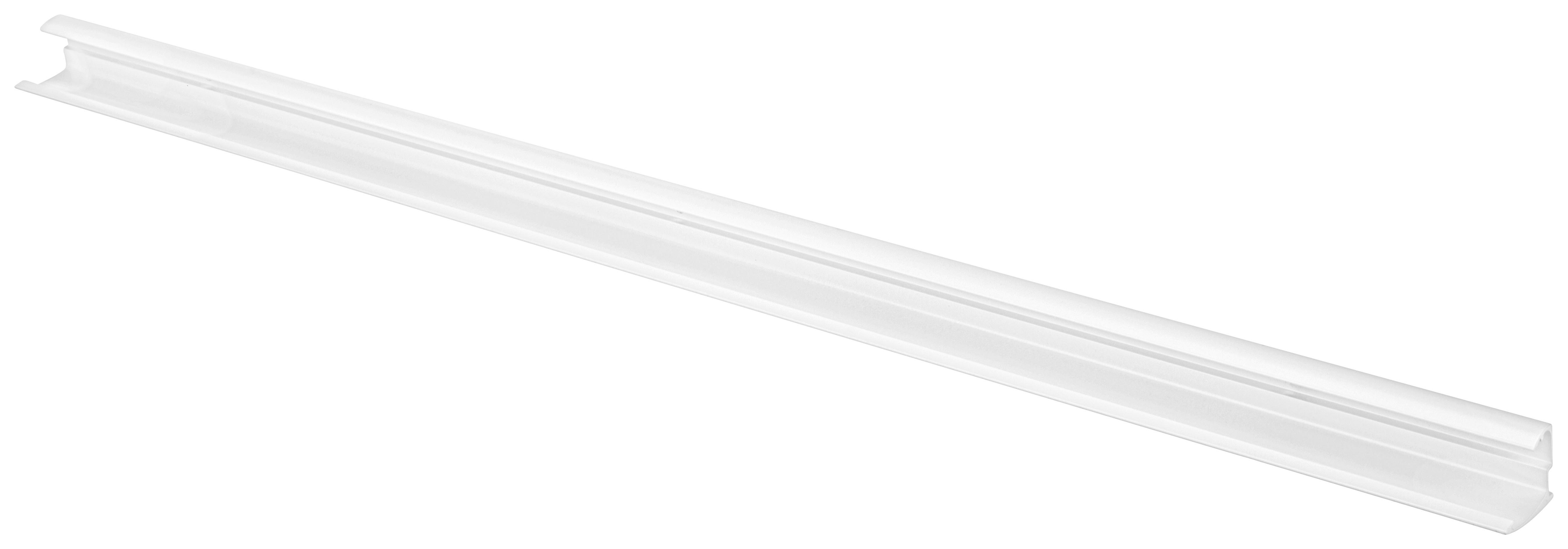 VÄGGHÅLLARE ALLUM WEISS -SB- - vit, metall (80/3,5/3,9cm) - Mömax