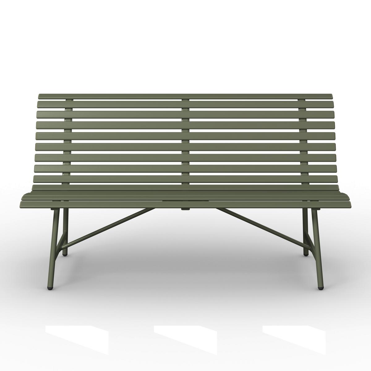 Gartenbank Tina Grün - Grün, MODERN, Metall (160/68,5/87,5cm) - Mömax